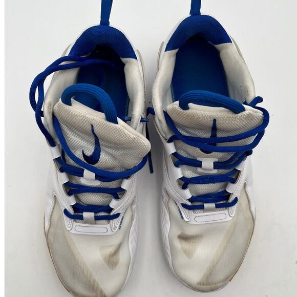 Nike Air Zoom Hyperace 3 Women's Volleyball Shoes White Blue Gum Size 8 FQ7074 - Picture 11 of 13